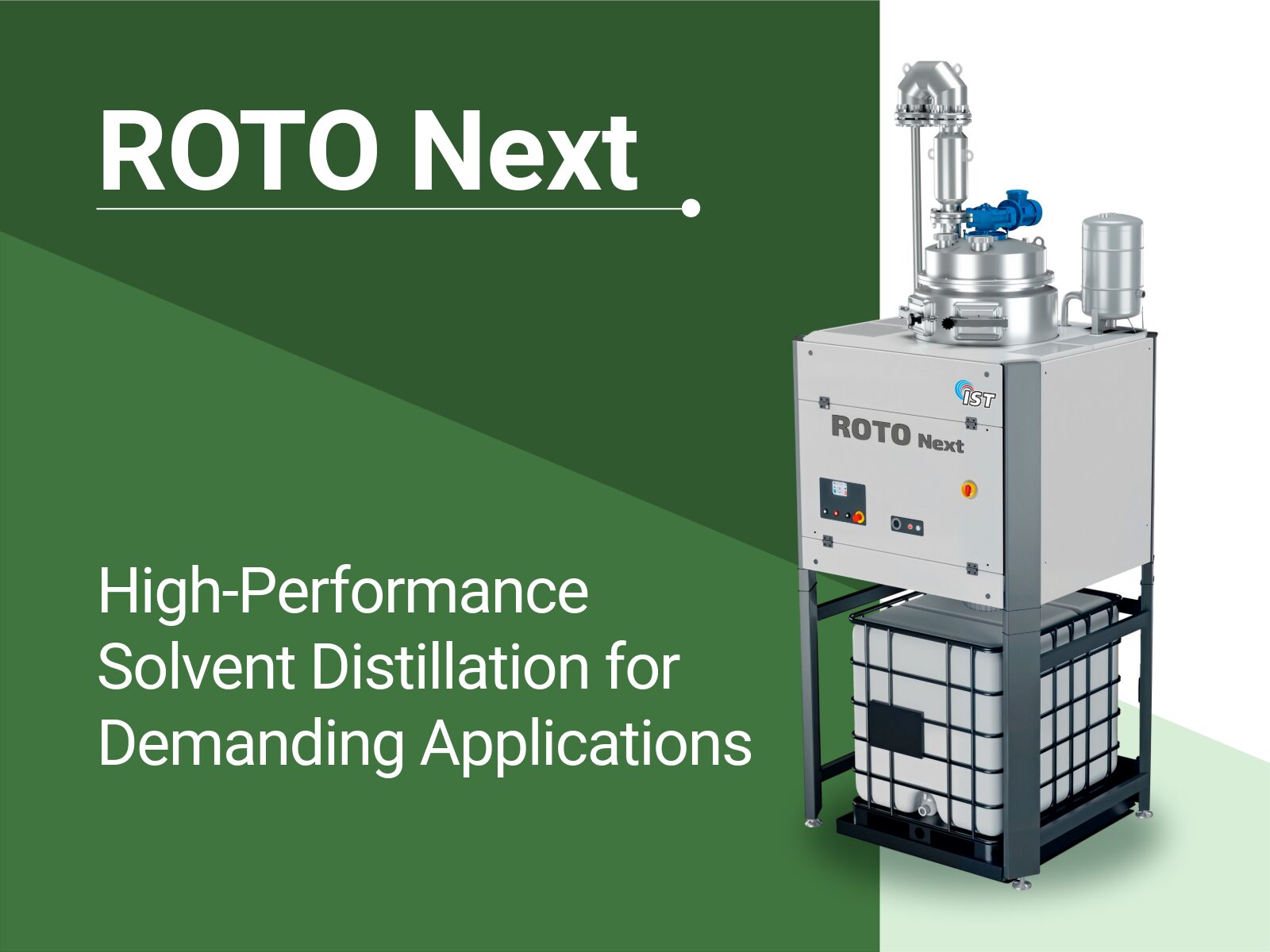 ROTONext Automated Solvent Recycling System